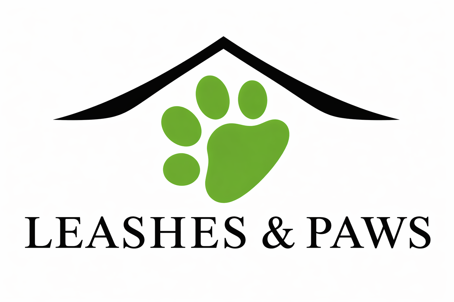 LEASHES & PAWS logo
